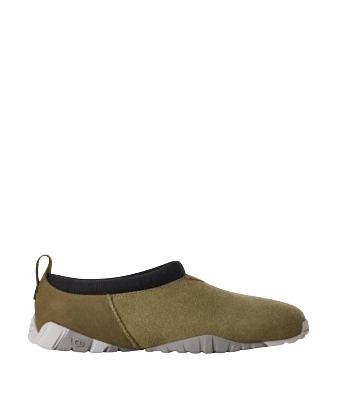 UGG Зеленые синтетические низкие кроссовки / кеды, фото 1
