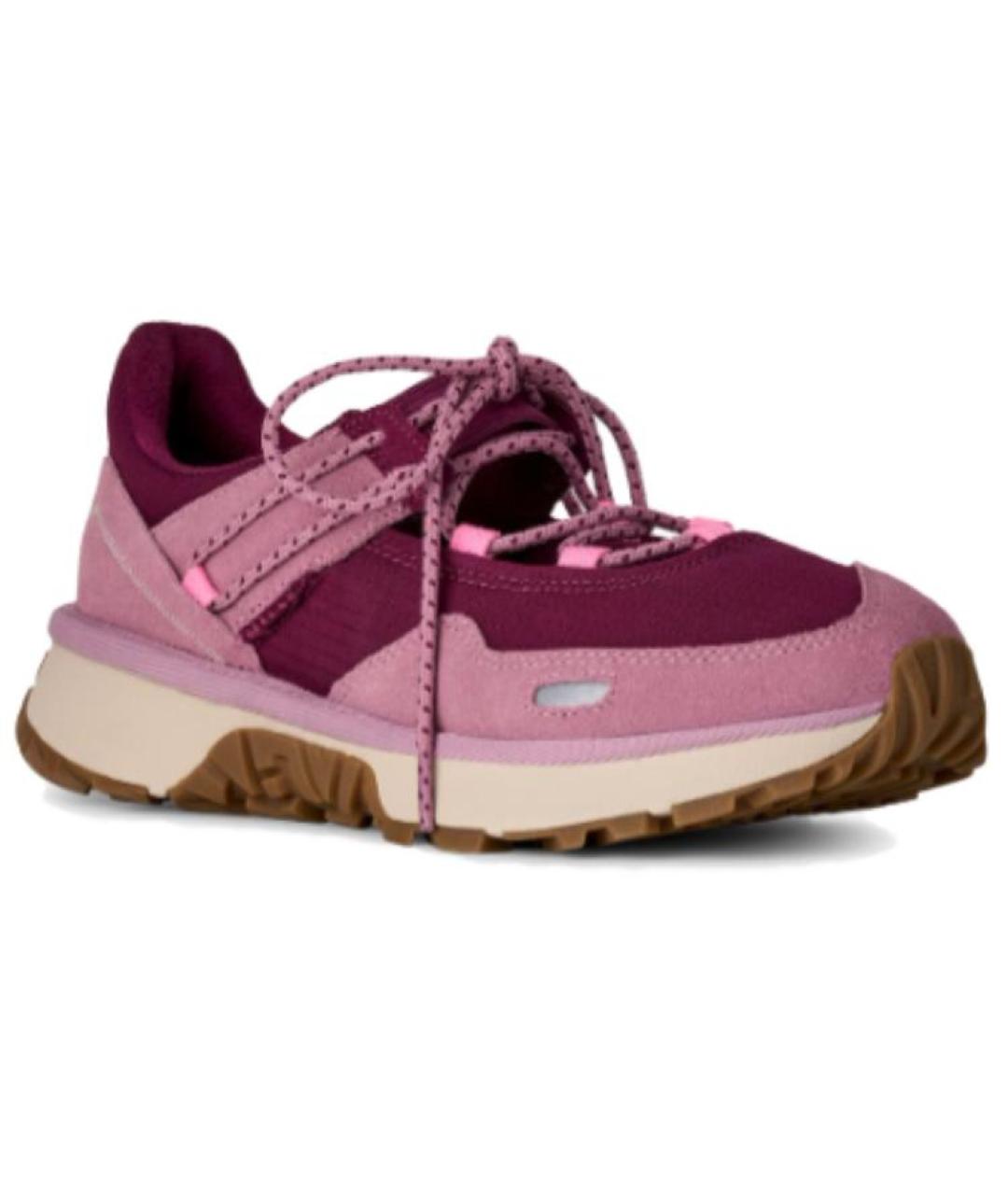 UGG Розовые синтетические балетки, фото 2