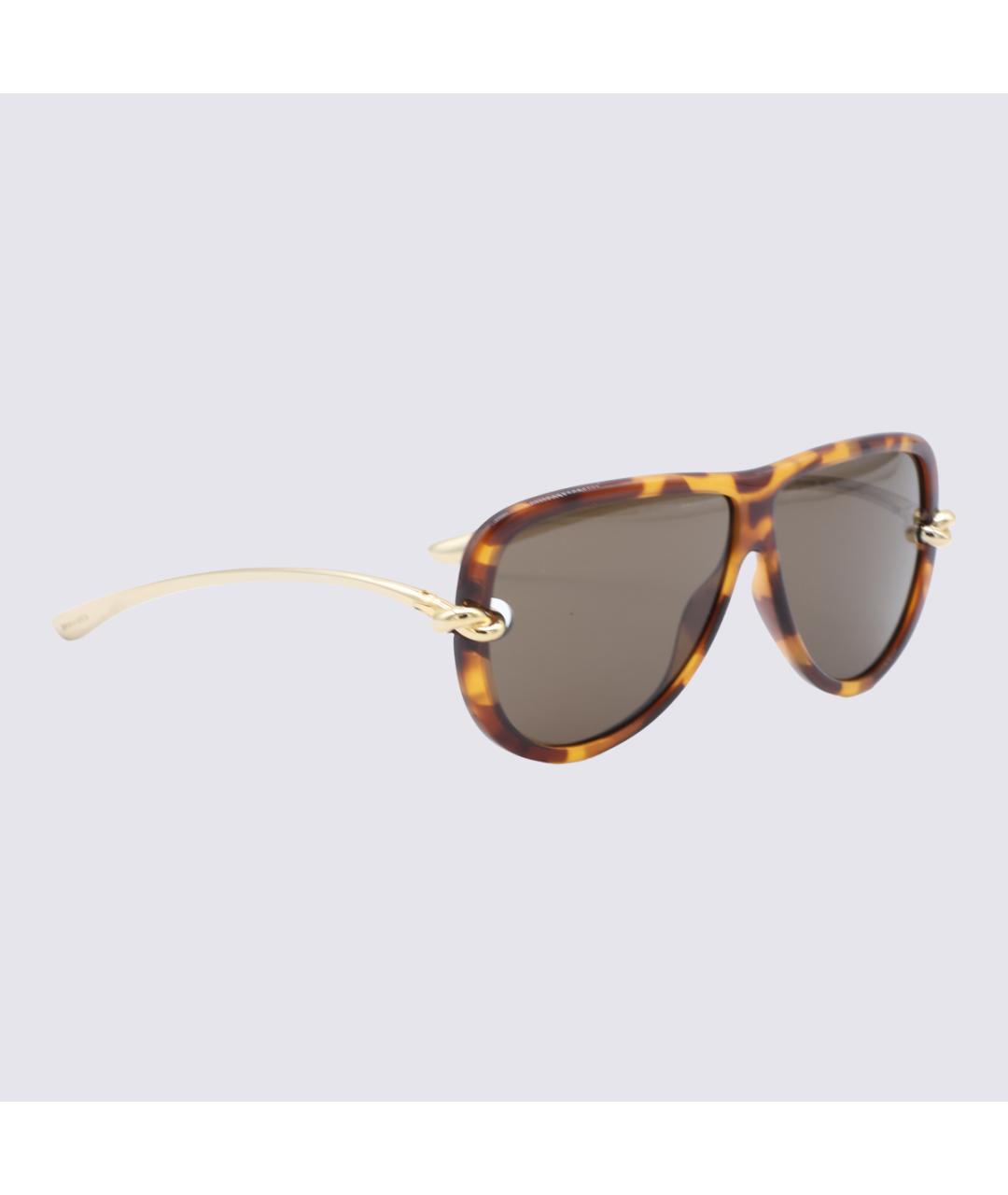 BOTTEGA VENETA Мульти пластиковые солнцезащитные очки, фото 4