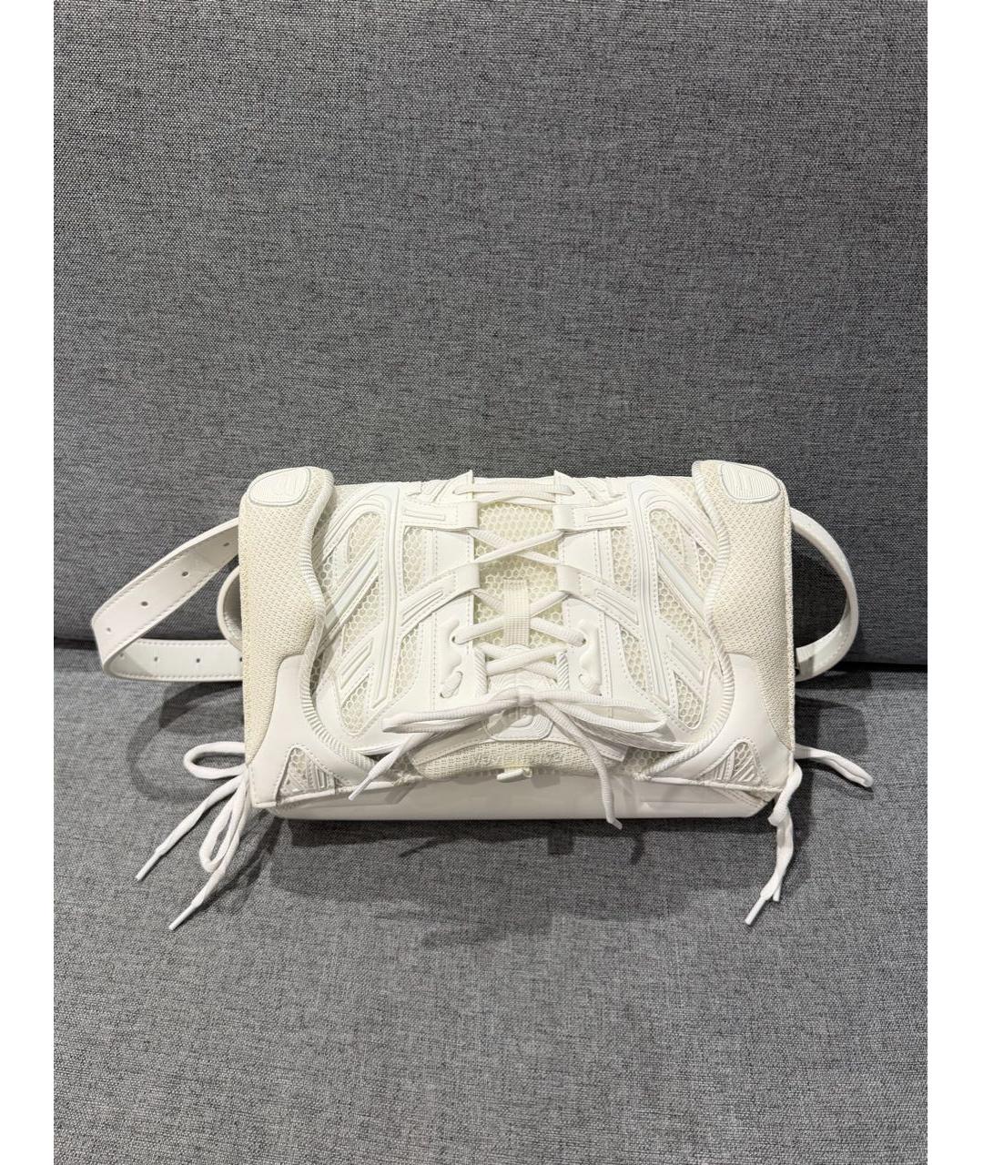 BALENCIAGA Белая сумка на плечо, фото 9