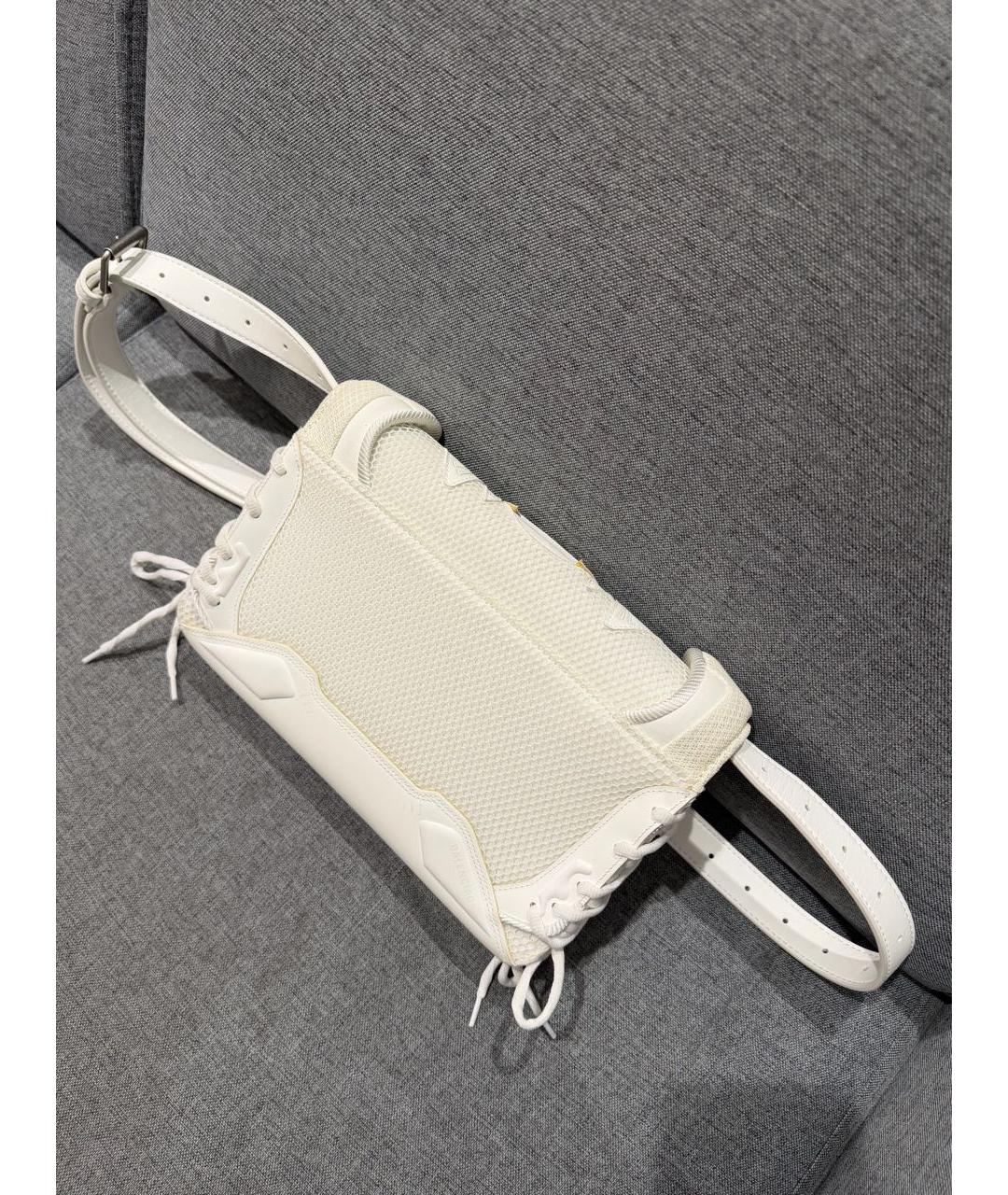 BALENCIAGA Белая сумка на плечо, фото 5