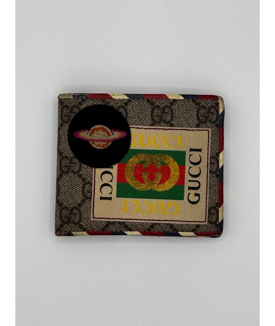 GUCCI Бежевый кошелек, фото 6