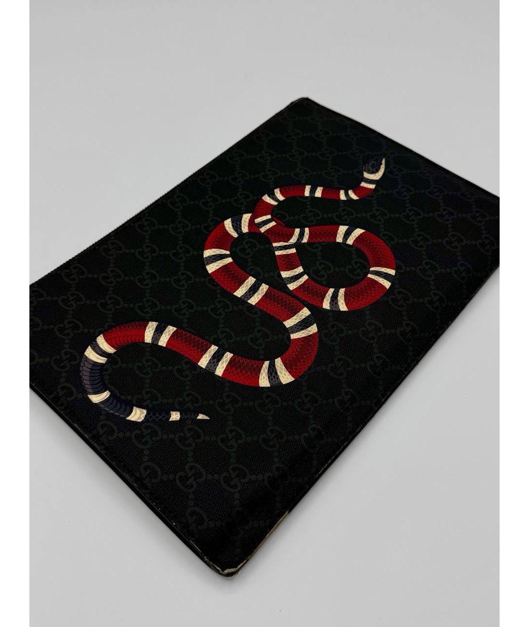 GUCCI Черная папка для документов, фото 3