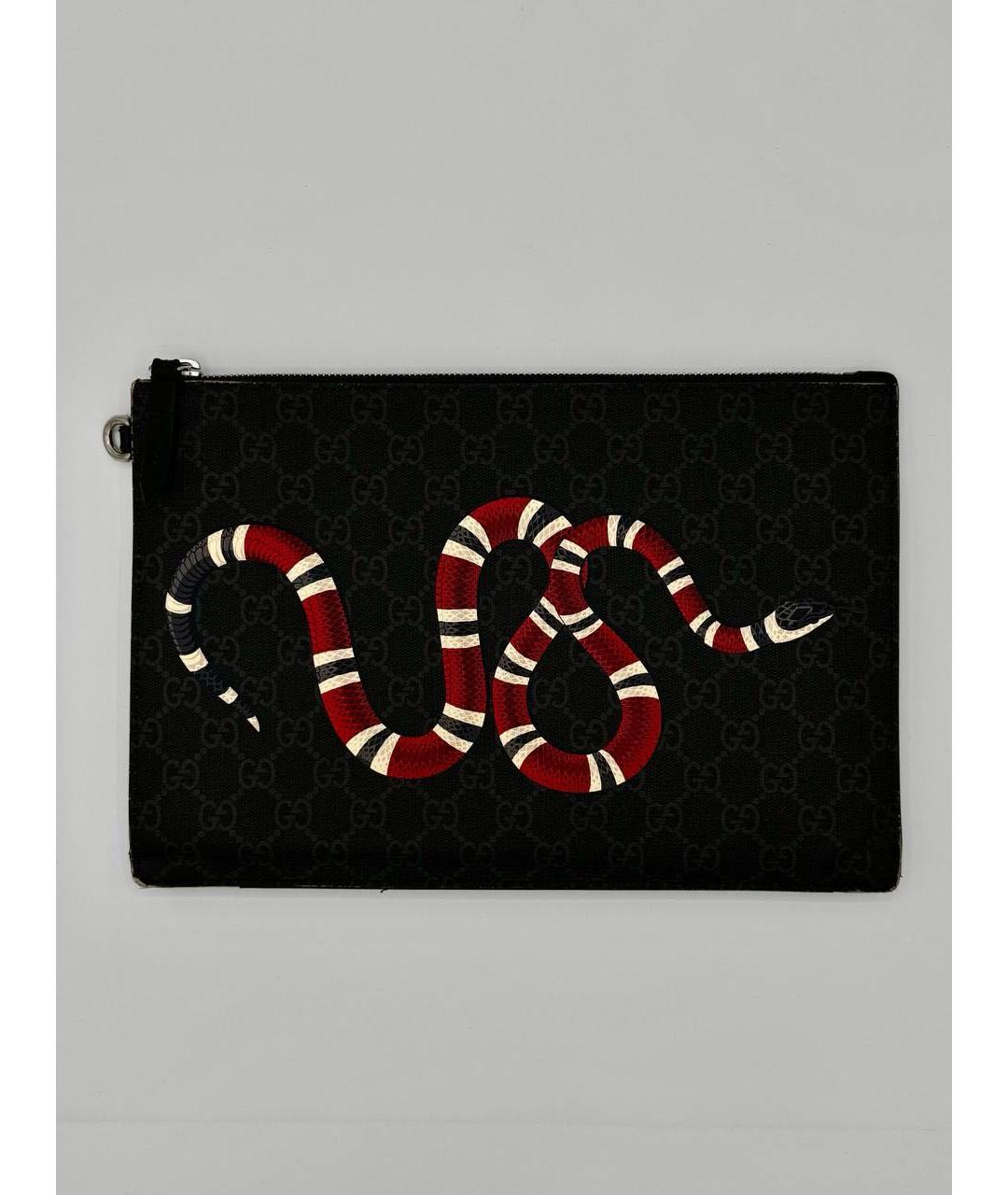 GUCCI Черная папка для документов, фото 6