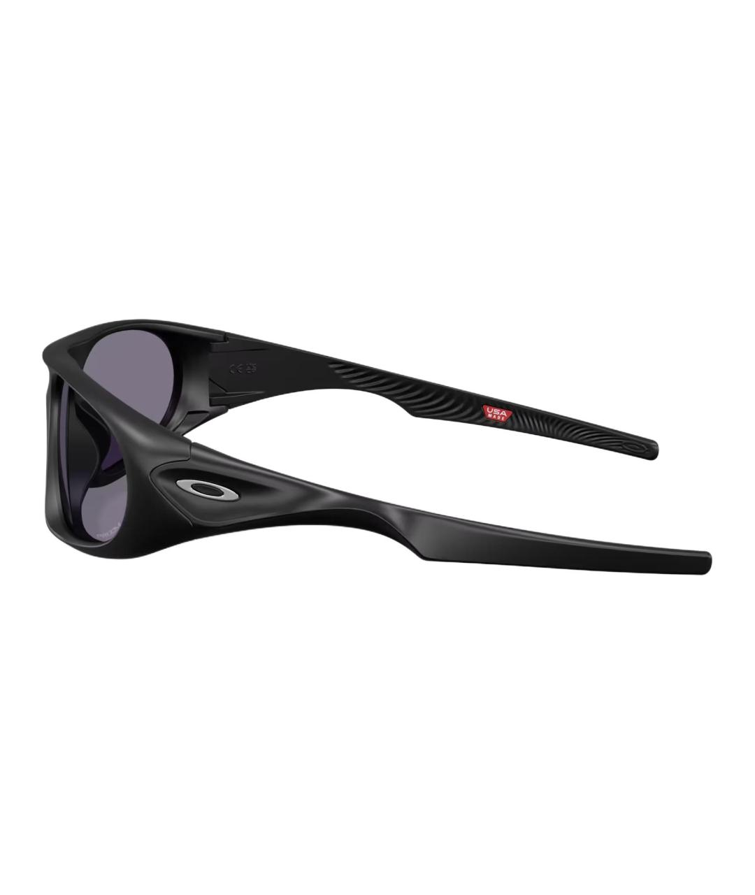 OAKLEY Черные пластиковые солнцезащитные очки, фото 3