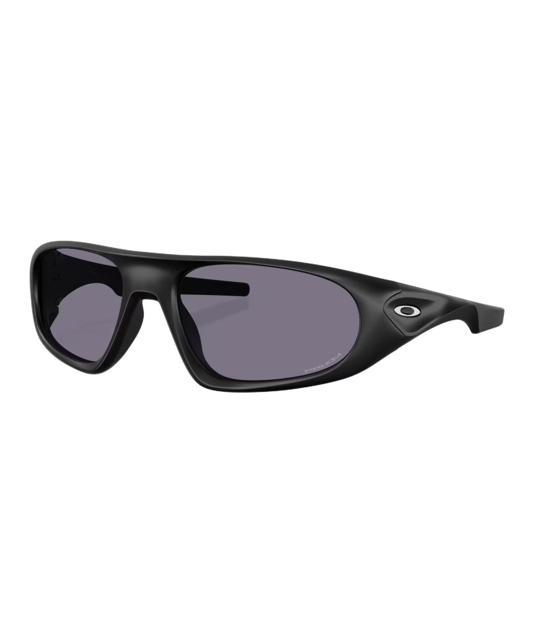 OAKLEY Черные пластиковые солнцезащитные очки, фото 1