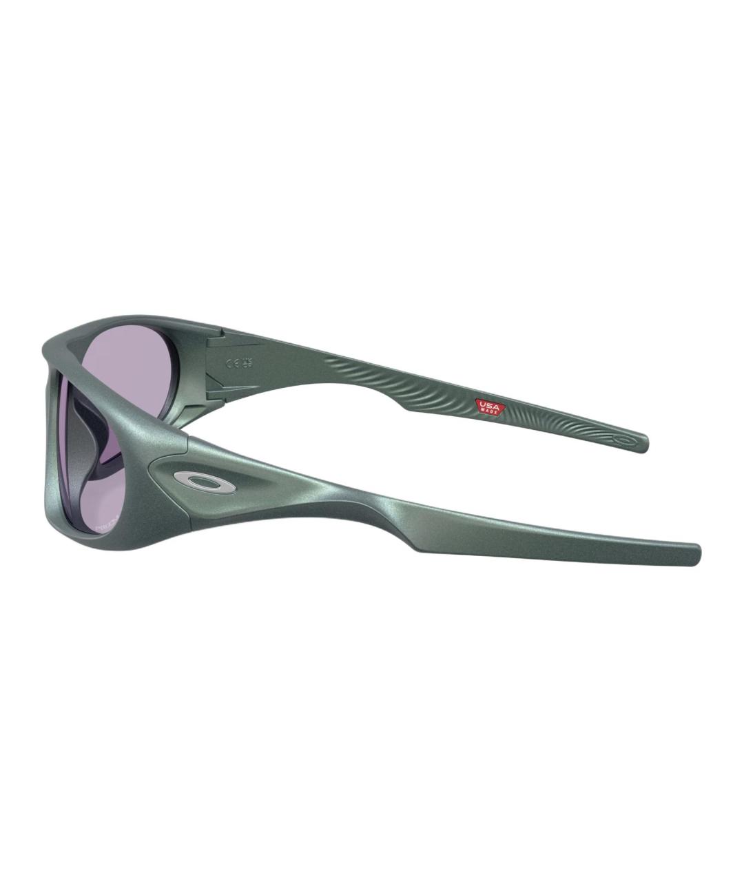 OAKLEY Серые пластиковые солнцезащитные очки, фото 3