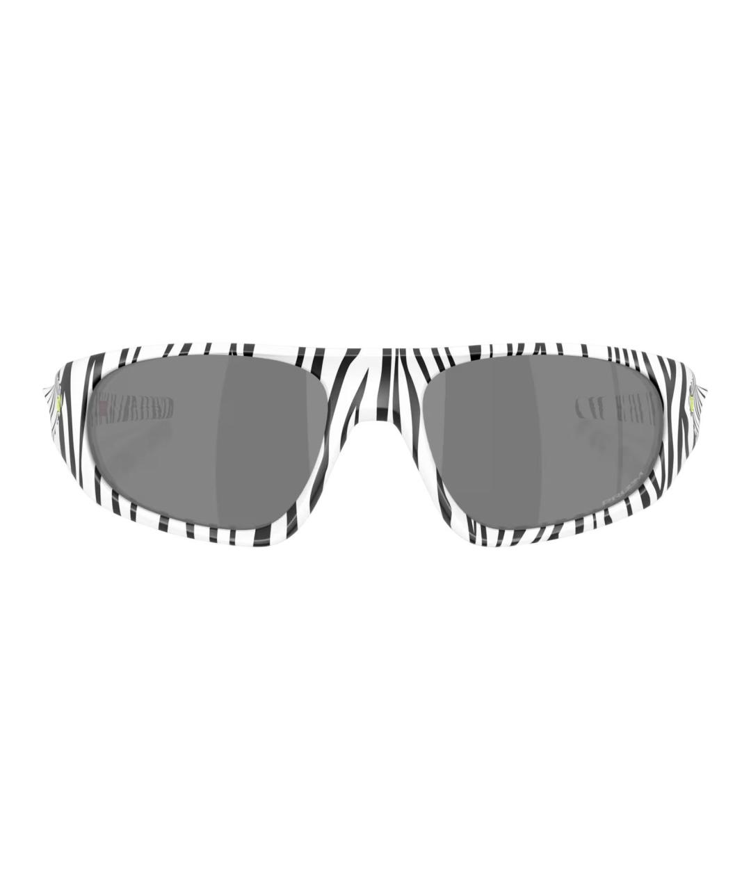 OAKLEY Белые пластиковые солнцезащитные очки, фото 2