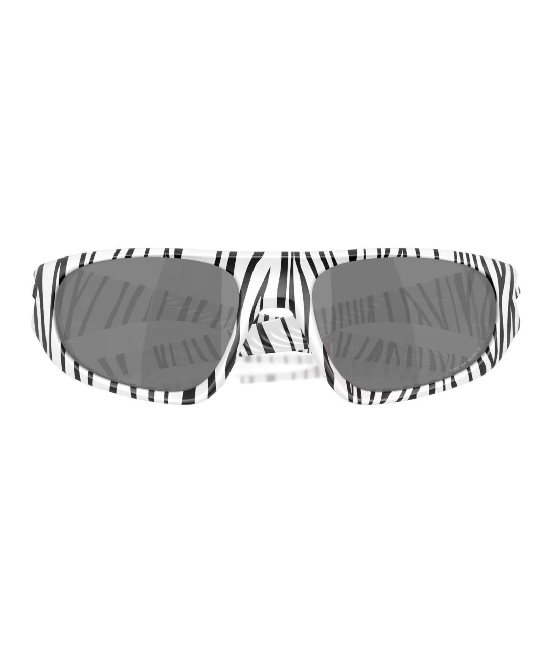 OAKLEY Белые пластиковые солнцезащитные очки, фото 5