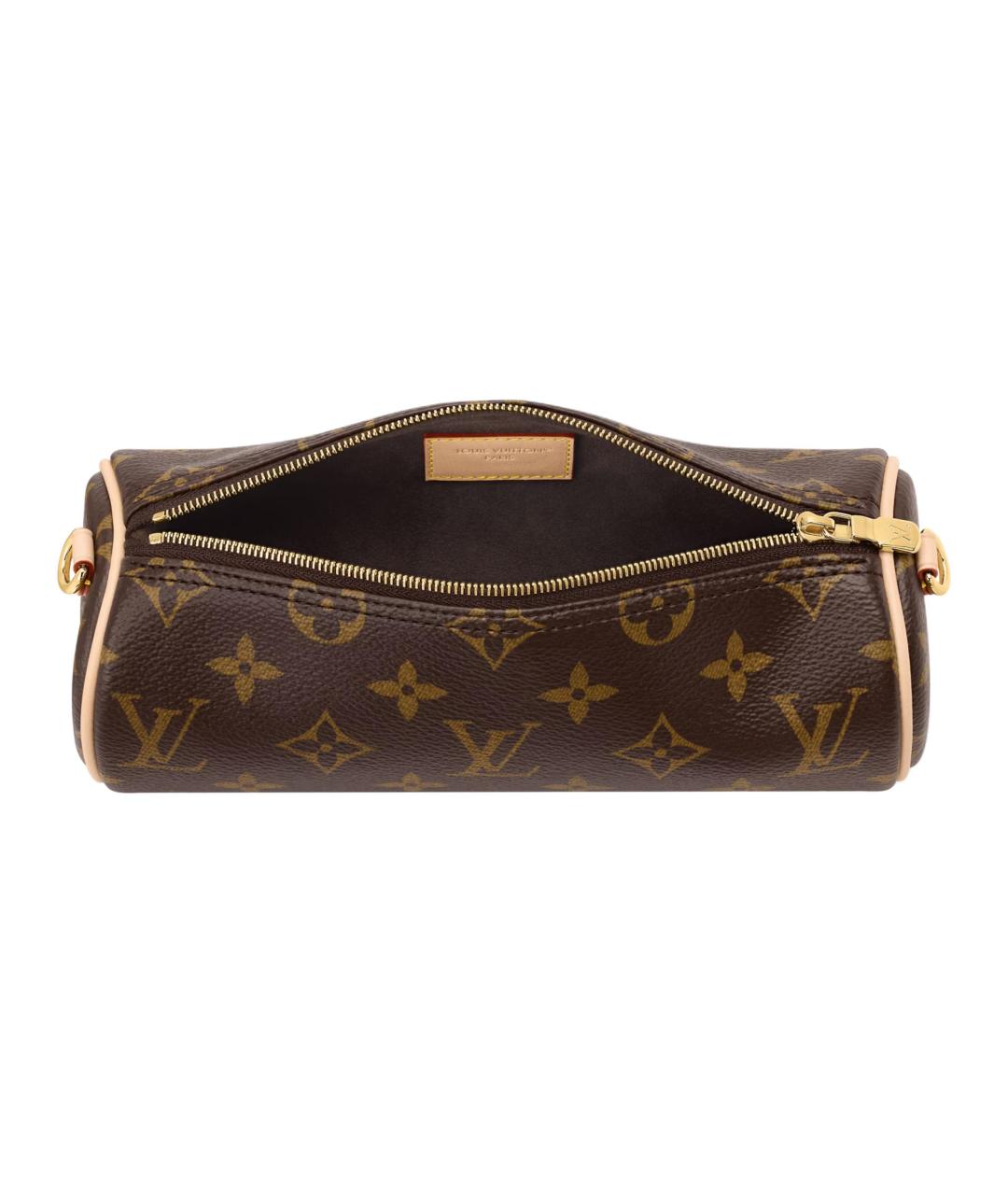 LOUIS VUITTON Коричневая сумка через плечо, фото 4