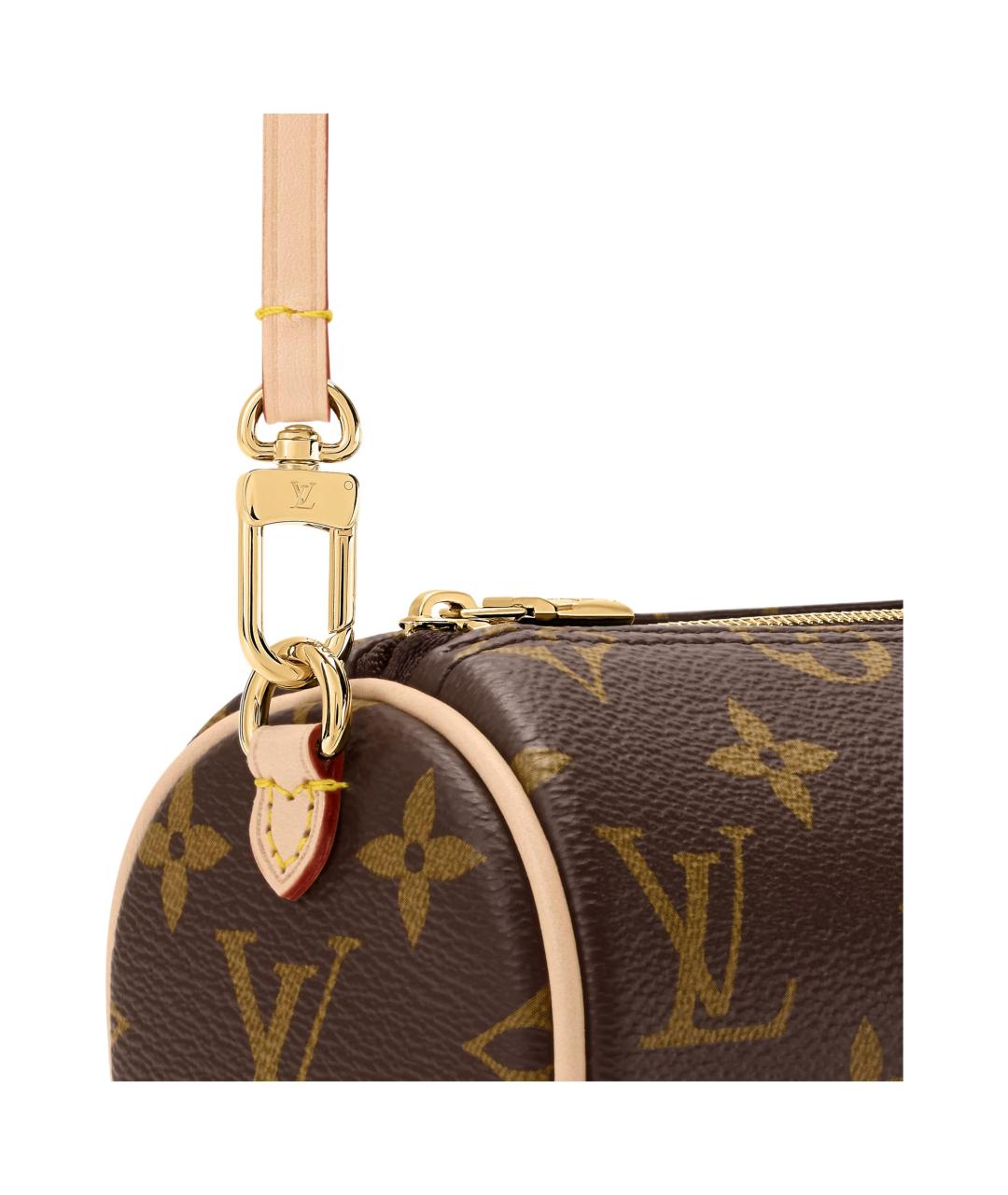 LOUIS VUITTON Коричневая сумка через плечо, фото 5