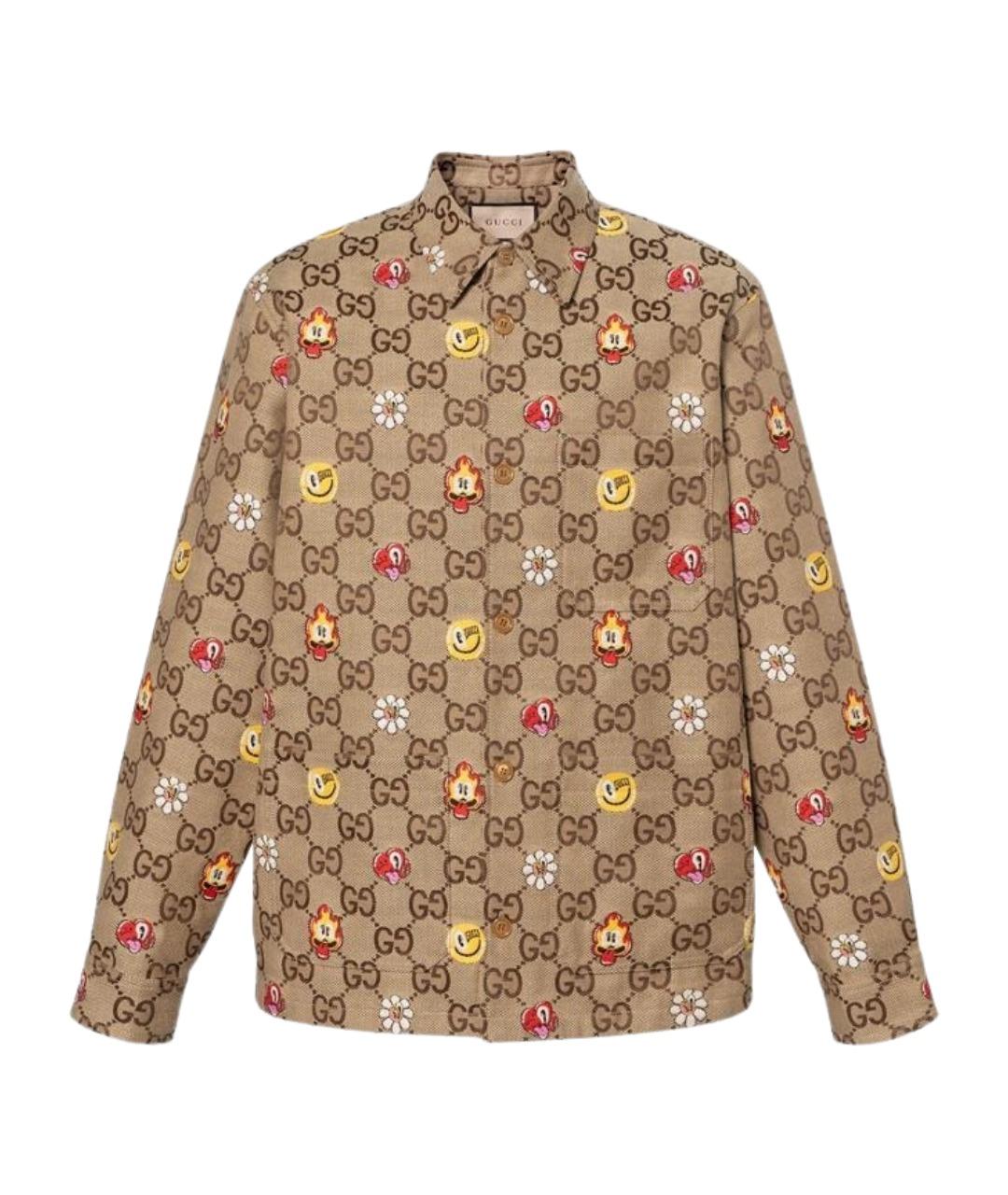 GUCCI Коричневая куртка, фото 1