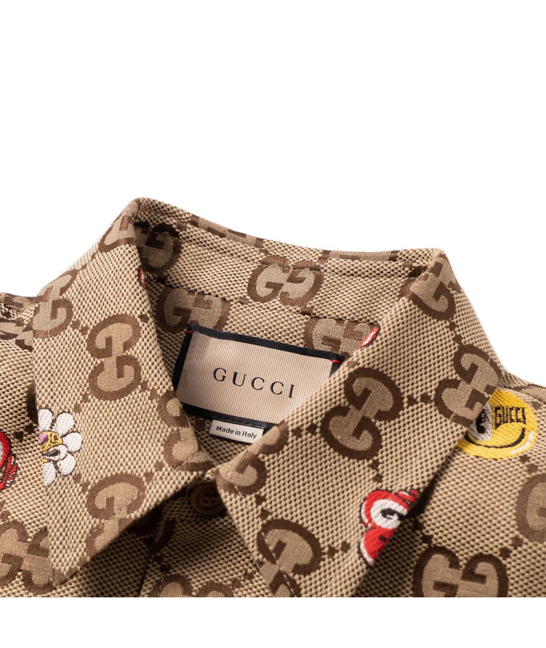 GUCCI Коричневая куртка, фото 3