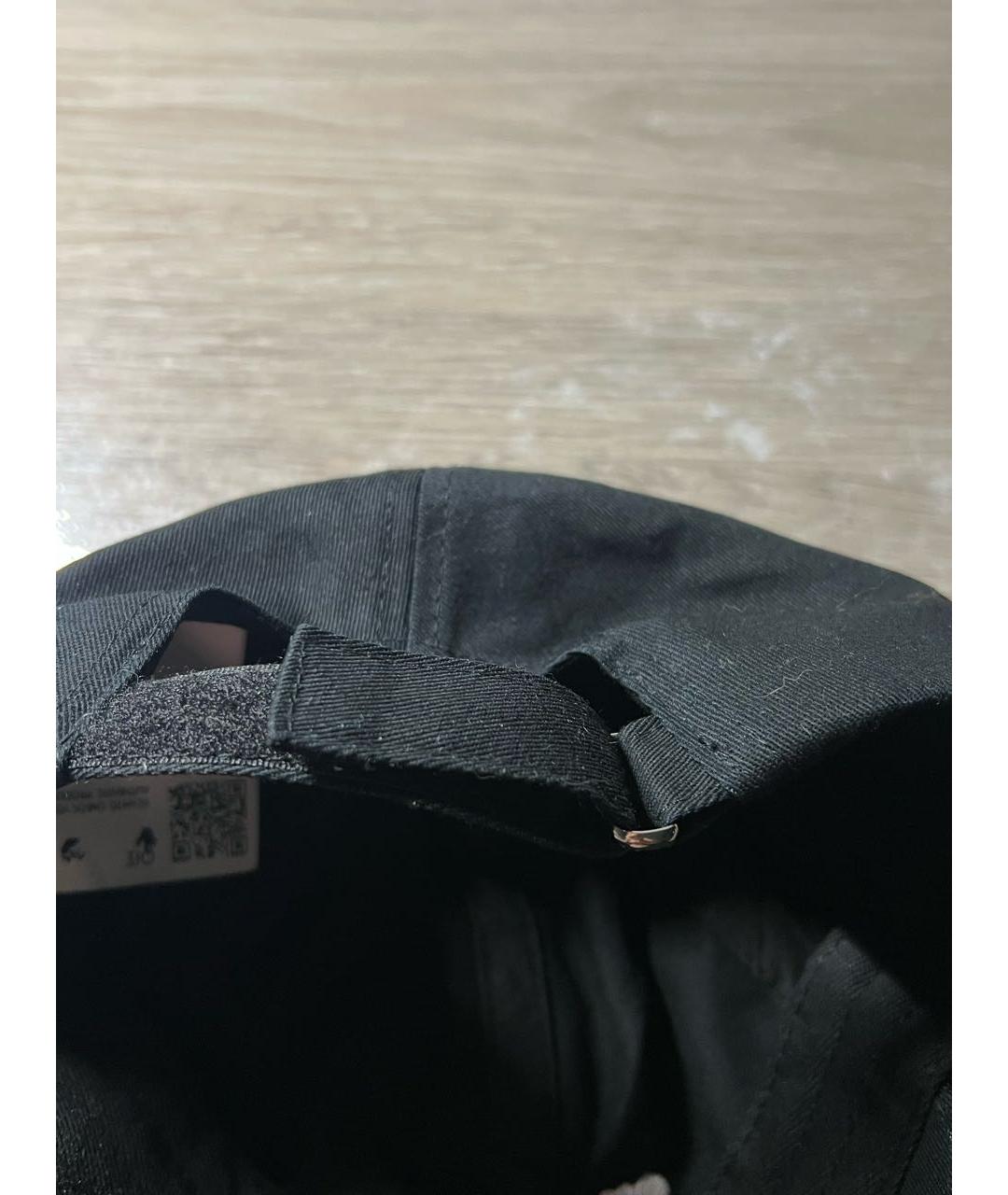 OFF-WHITE Черная хлопковая кепка/бейсболка, фото 4
