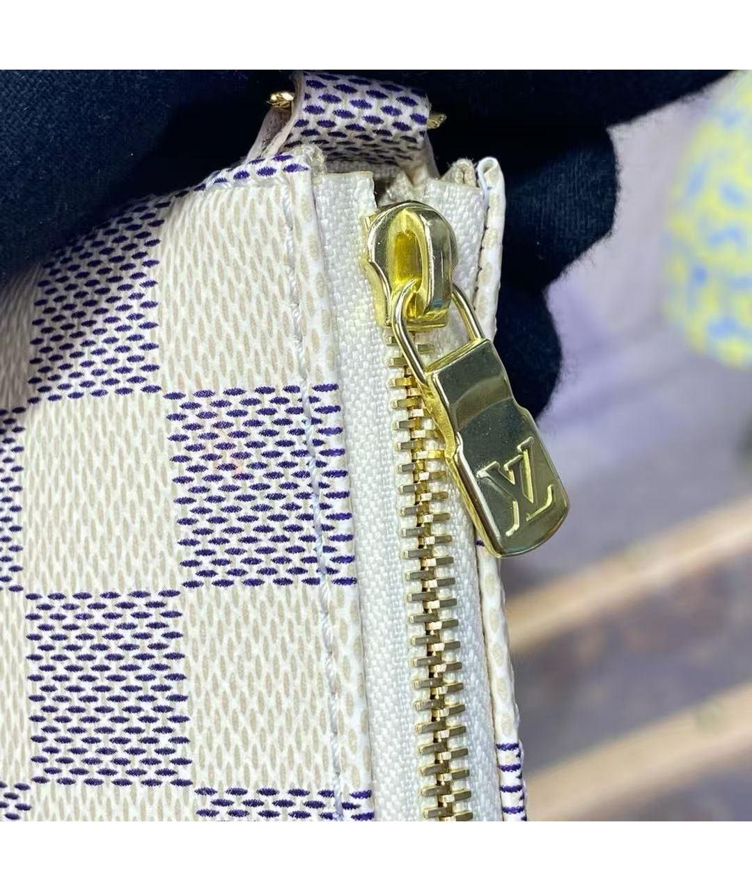 LOUIS VUITTON Бежевая сумка с короткими ручками, фото 8
