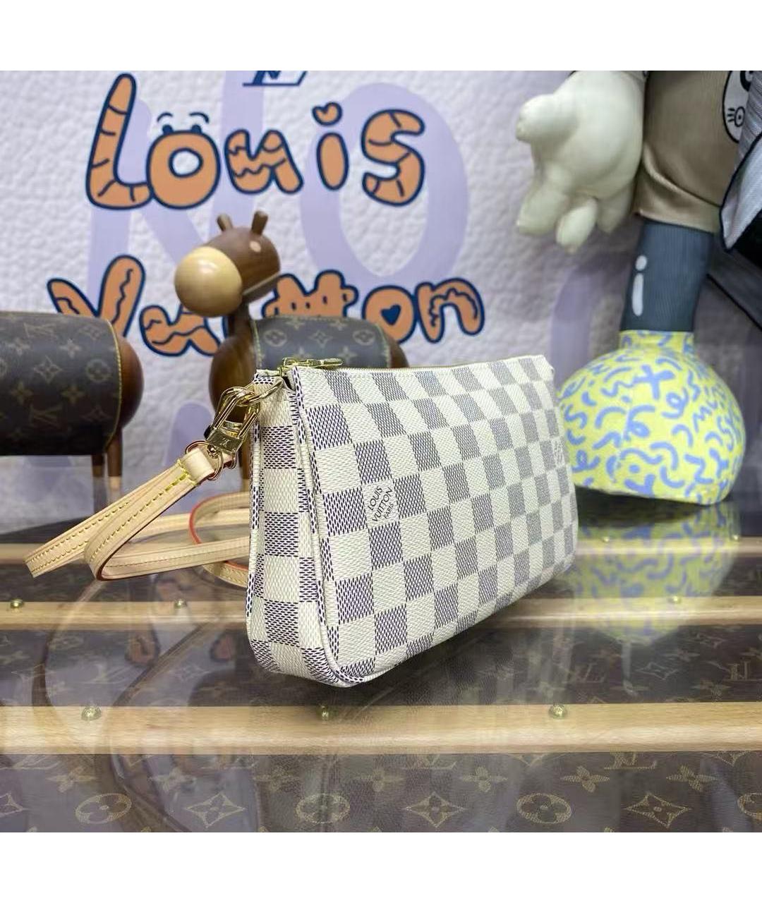 LOUIS VUITTON Бежевая сумка с короткими ручками, фото 2