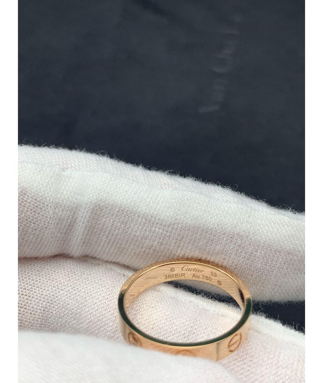 CARTIER Золотое кольцо из розового золота, фото 3