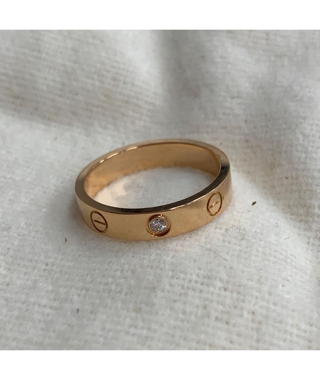 CARTIER Золотое кольцо из розового золота, фото 2