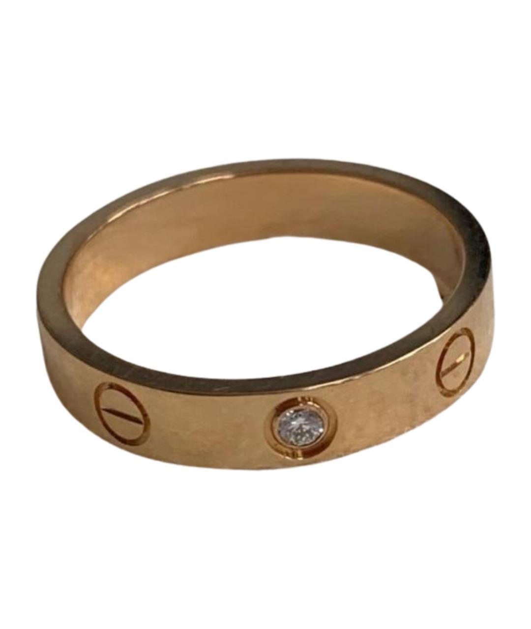 CARTIER Золотое кольцо из розового золота, фото 1