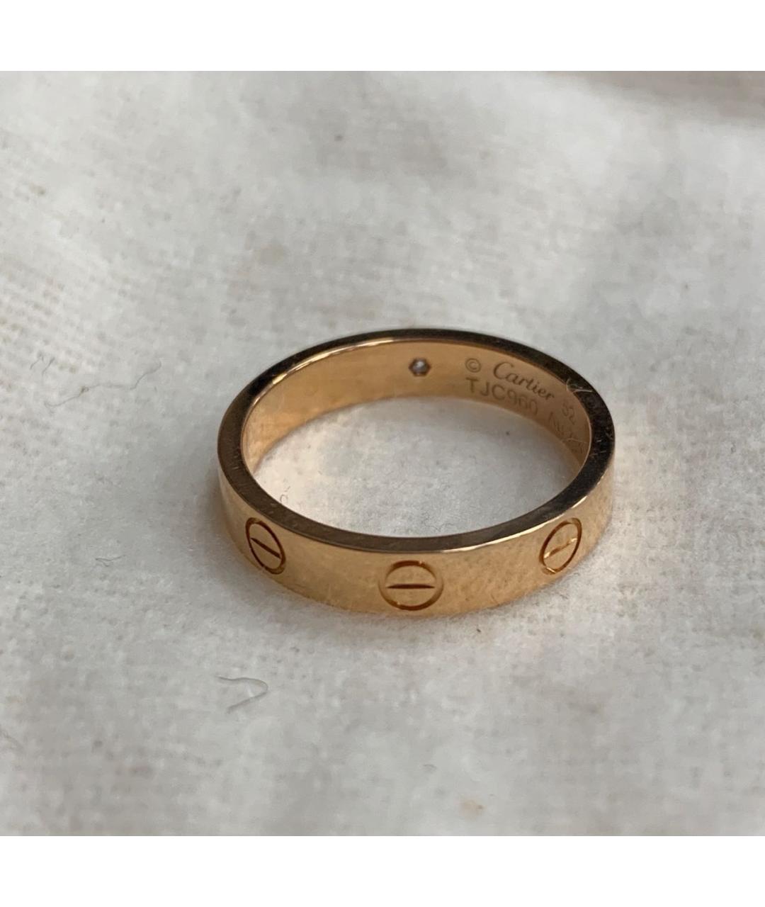 CARTIER Золотое кольцо из розового золота, фото 5