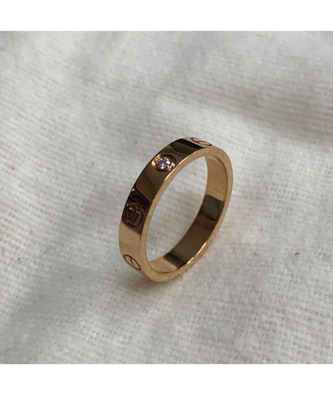 CARTIER Золотое кольцо из розового золота, фото 3