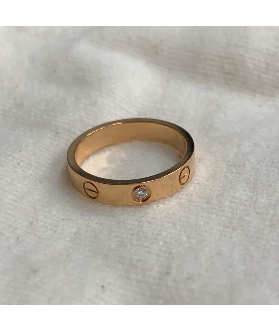CARTIER Золотое кольцо из розового золота, фото 8