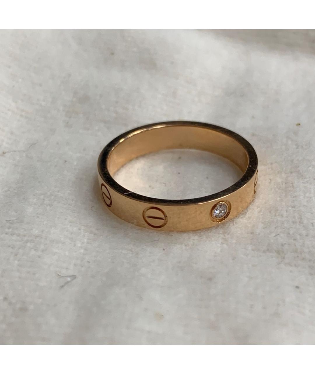 CARTIER Золотое кольцо из розового золота, фото 4