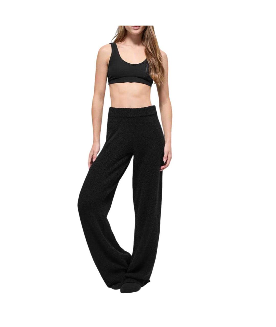 ALO YOGA Черные прямые брюки, фото 2
