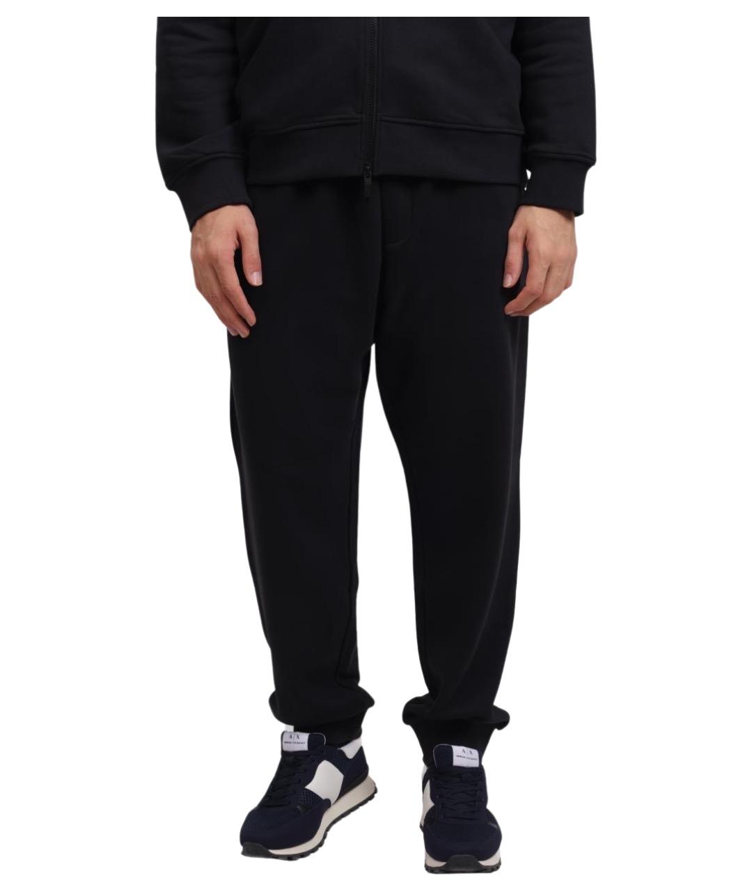 ARMANI EXCHANGE Черные повседневные брюки, фото 1