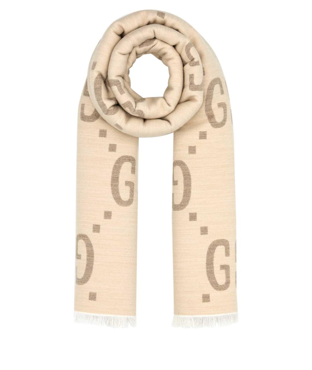GUCCI Мульти шерстяной шарф, фото 1