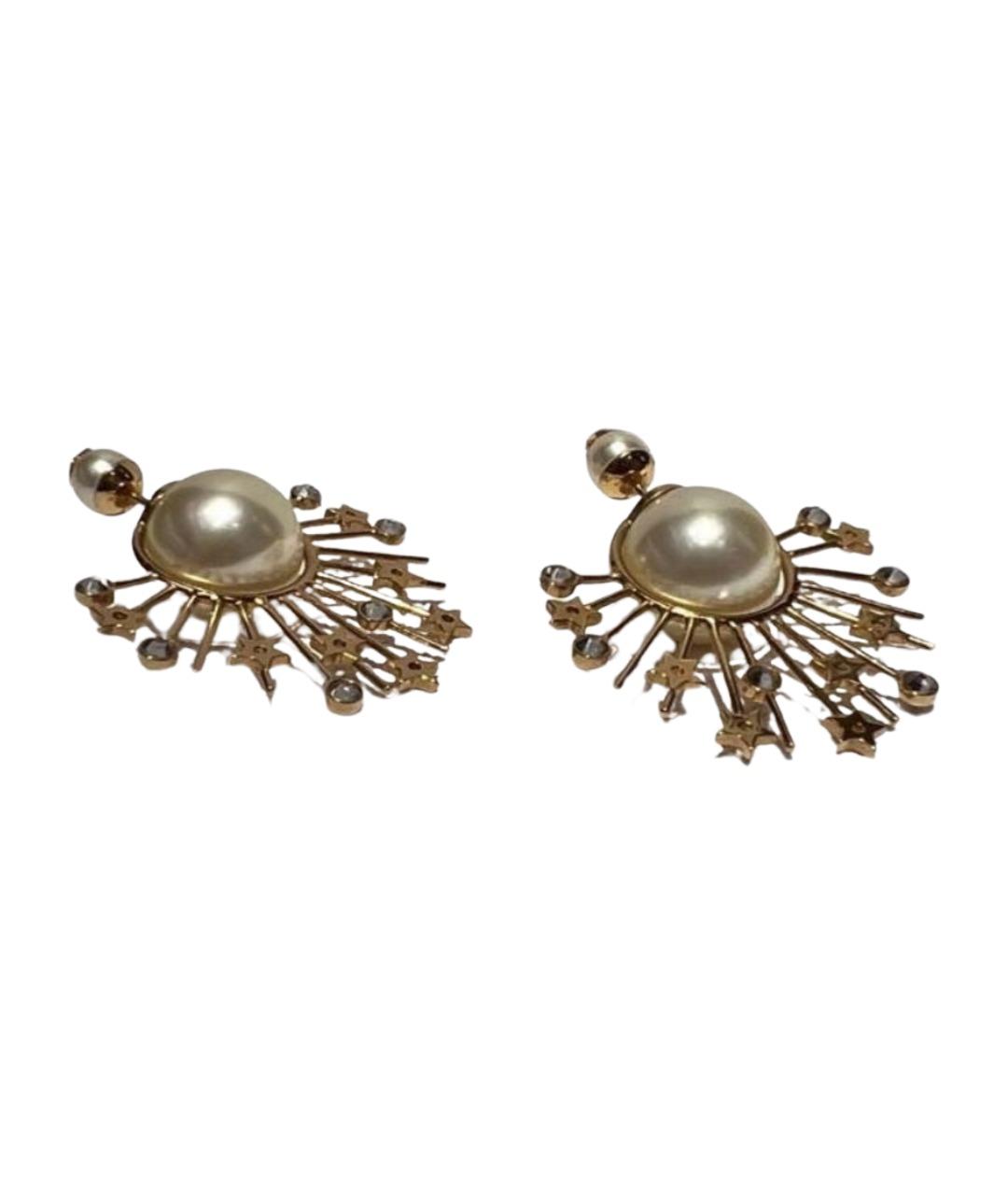 CHRISTIAN DIOR Золотые серьги, фото 1
