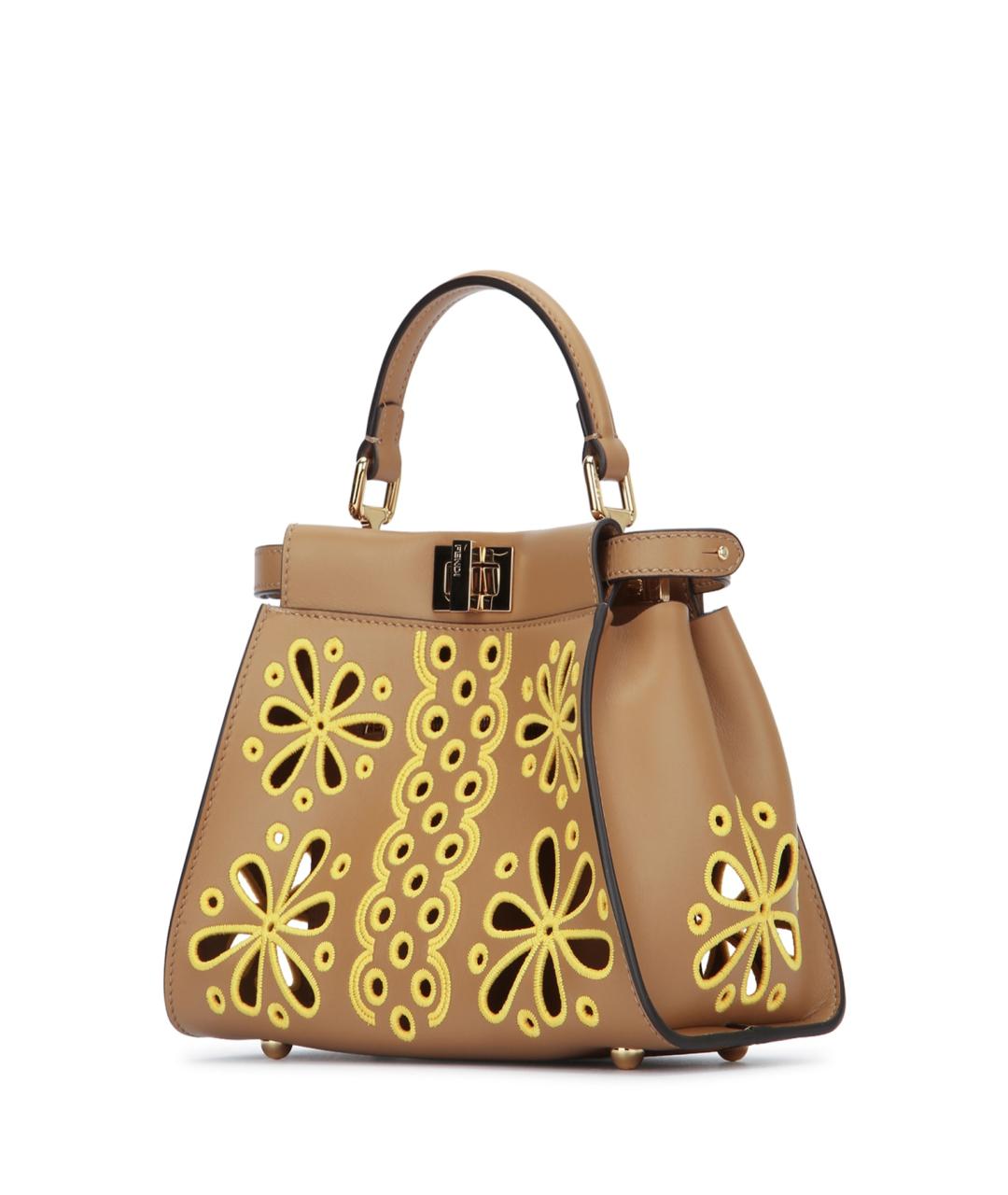 FENDI Мульти кожаная сумка тоут, фото 2