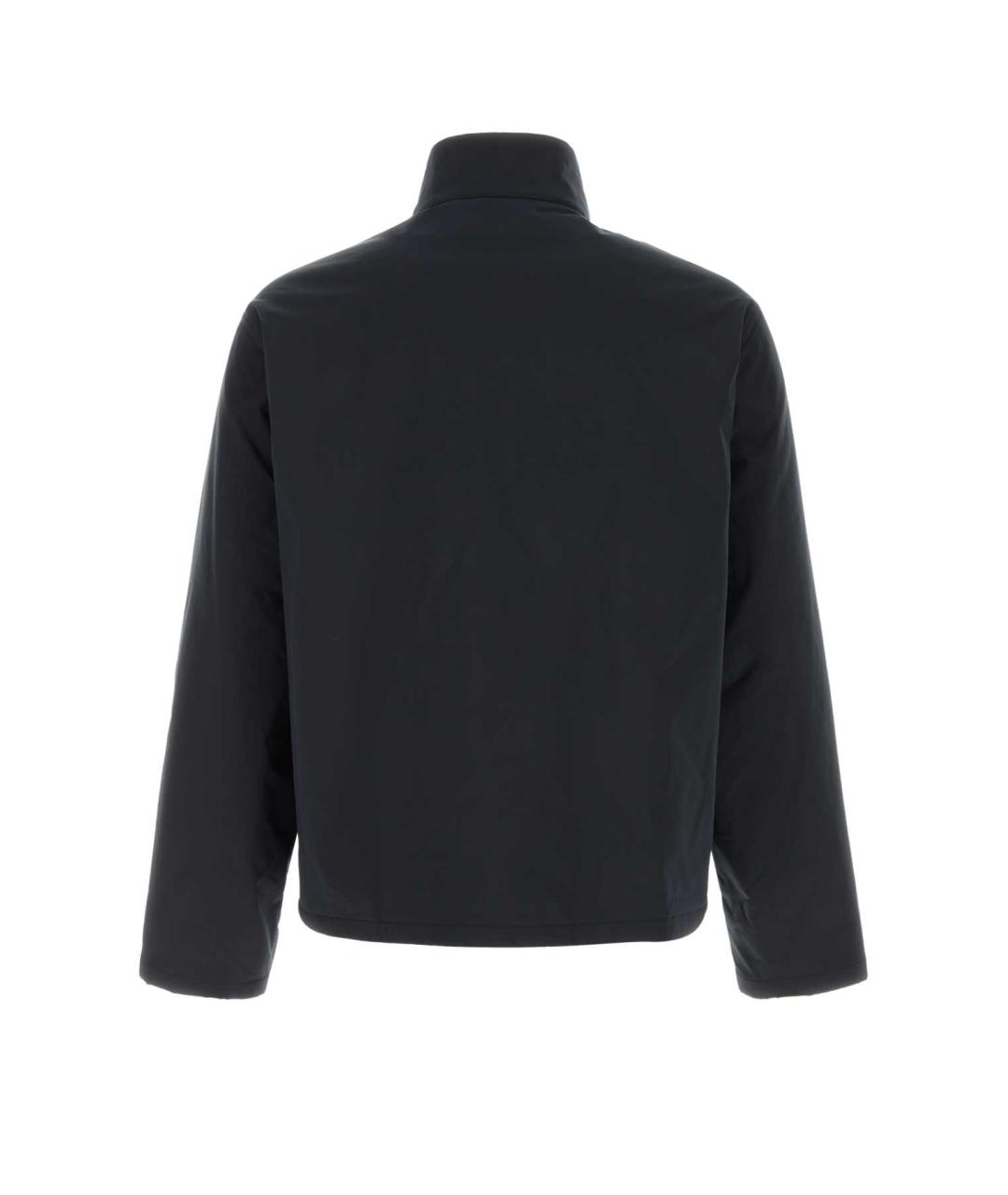 JIL SANDER Синяя полиэстеровая куртка, фото 2