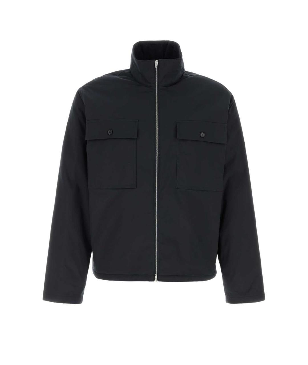 JIL SANDER Синяя полиэстеровая куртка, фото 1