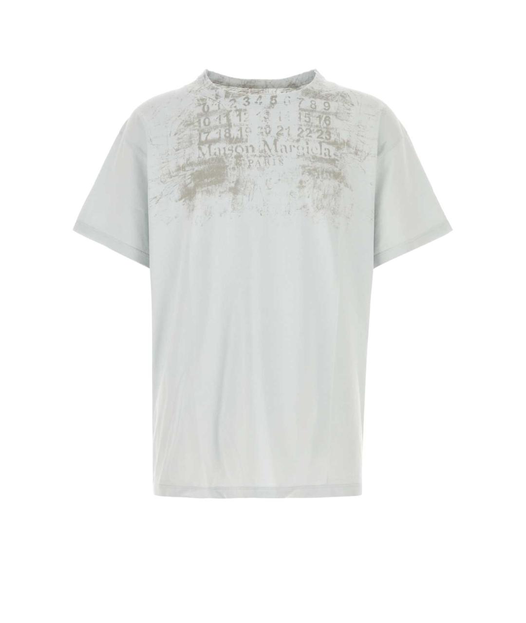 MAISON MARGIELA Белая хлопковая футболка, фото 1