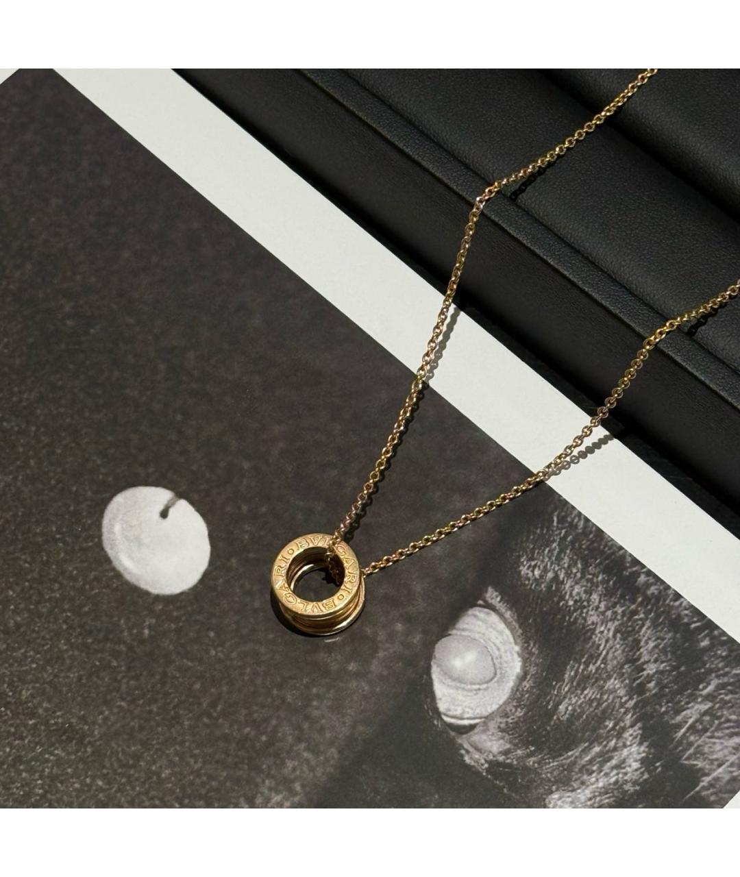 BVLGARI Золотое колье из розового золота, фото 4