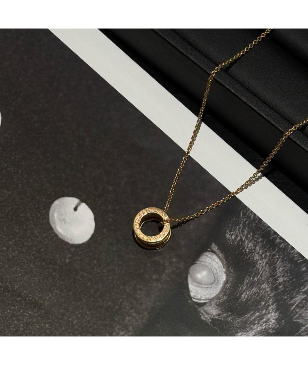 BVLGARI Золотое колье из розового золота, фото 2