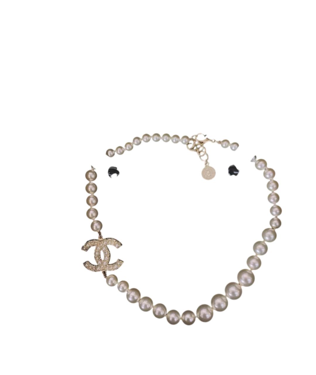 CHANEL Золотое колье, фото 1
