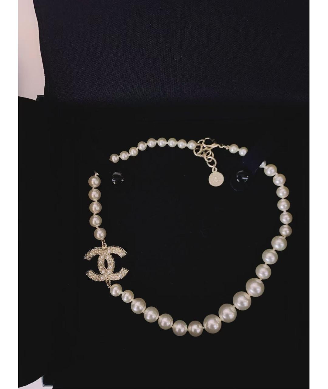 CHANEL Золотое колье, фото 2