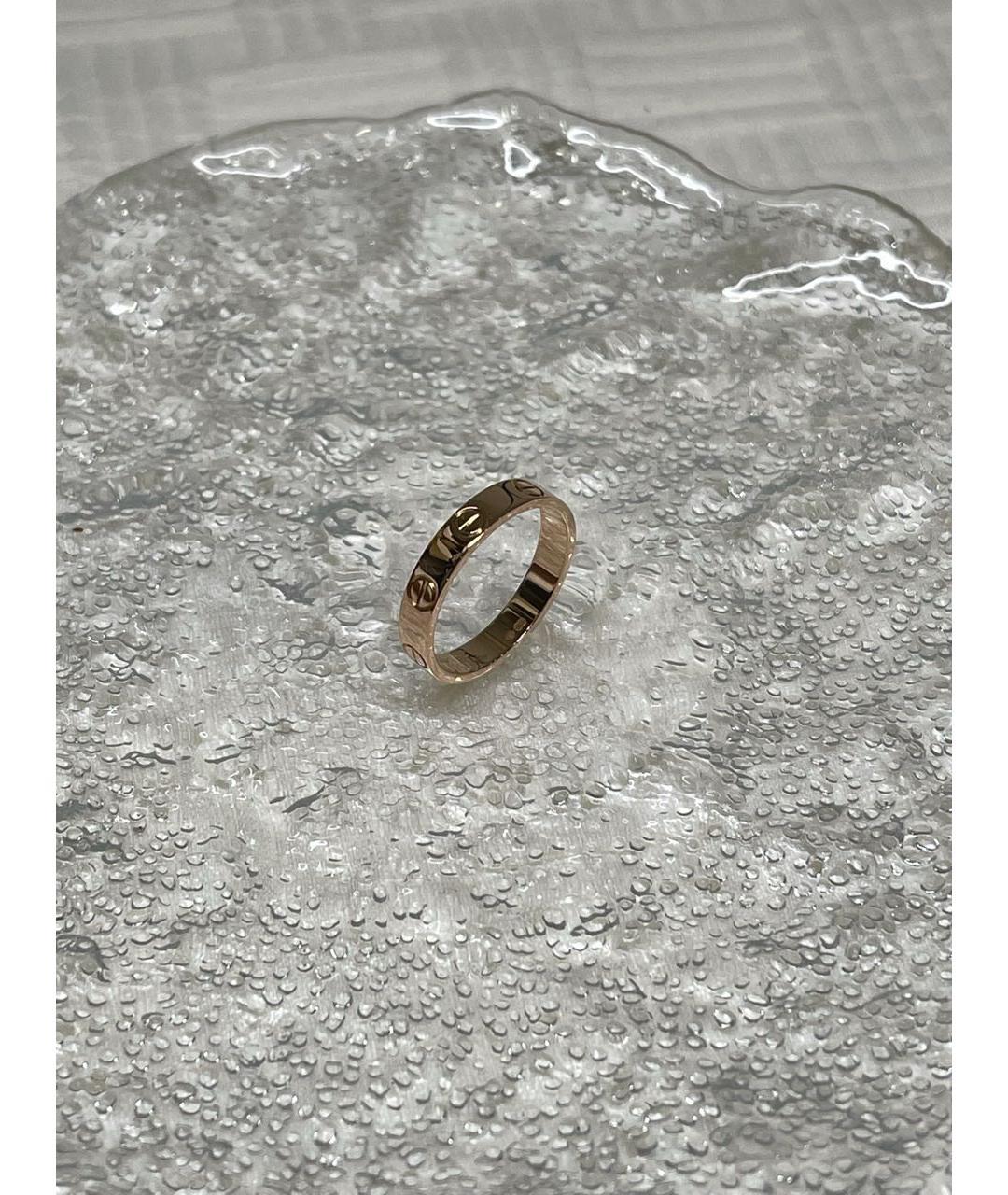 CARTIER Золотое кольцо из розового золота, фото 4