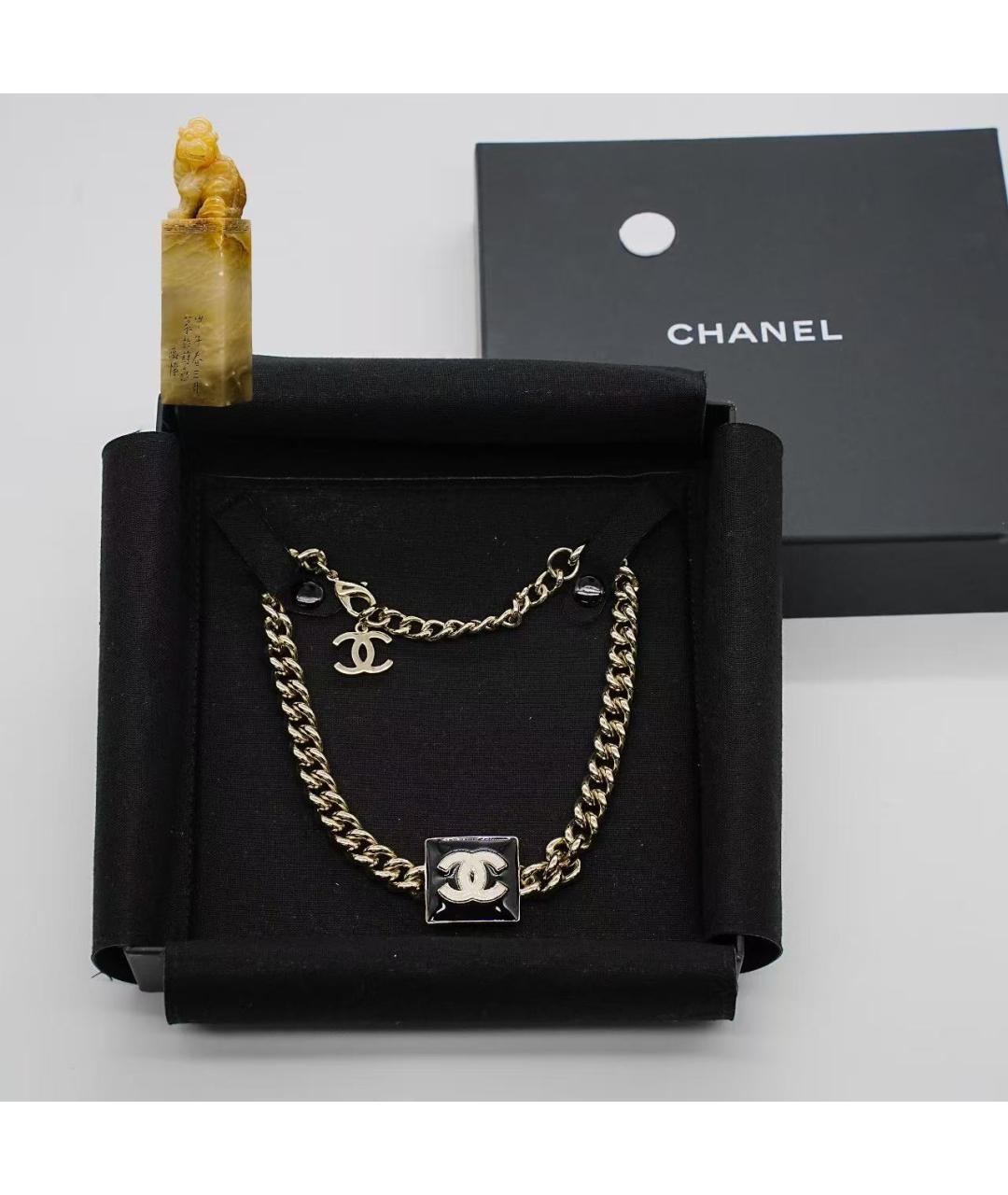 CHANEL Золотое колье, фото 3