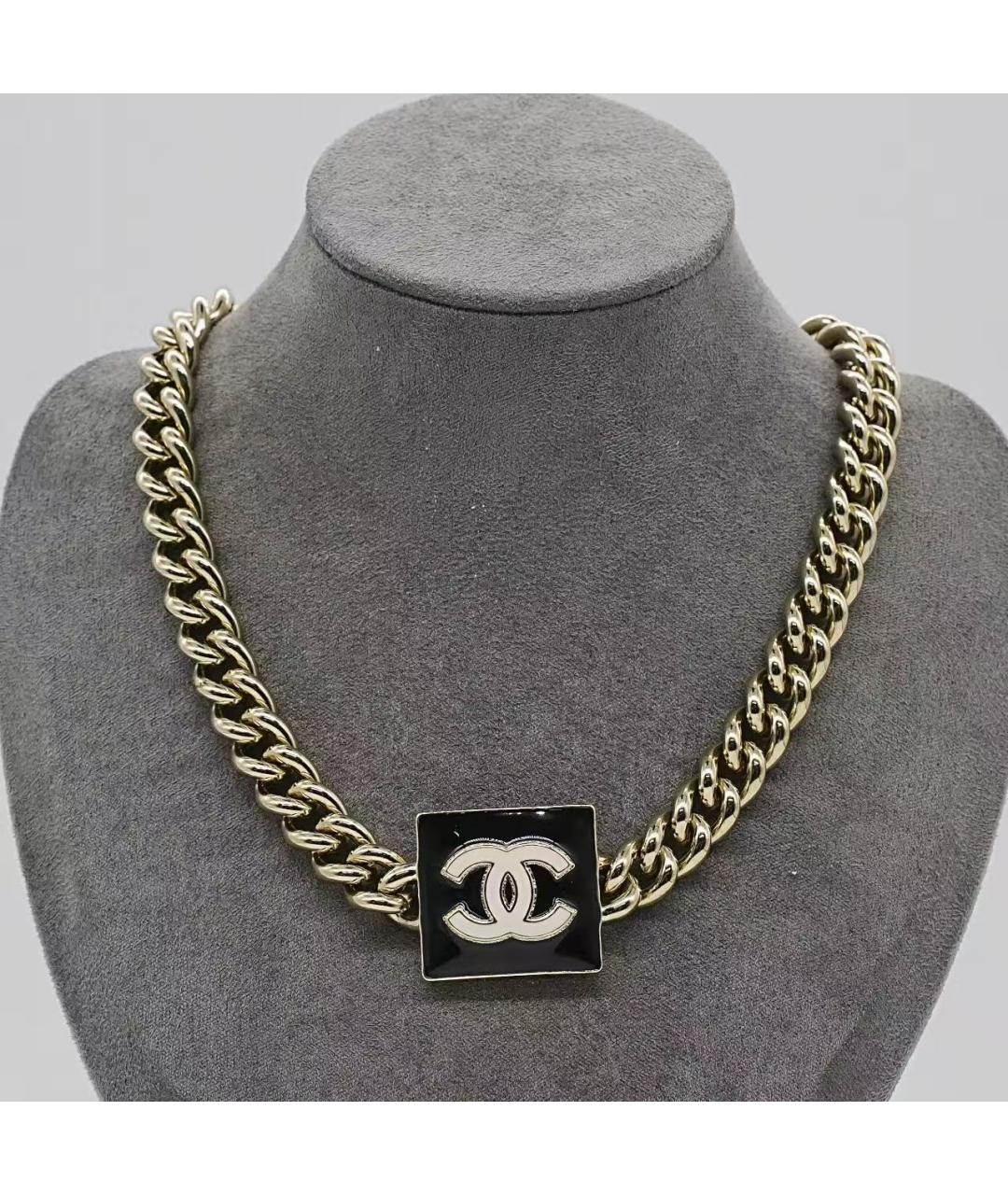 CHANEL Золотое колье, фото 6
