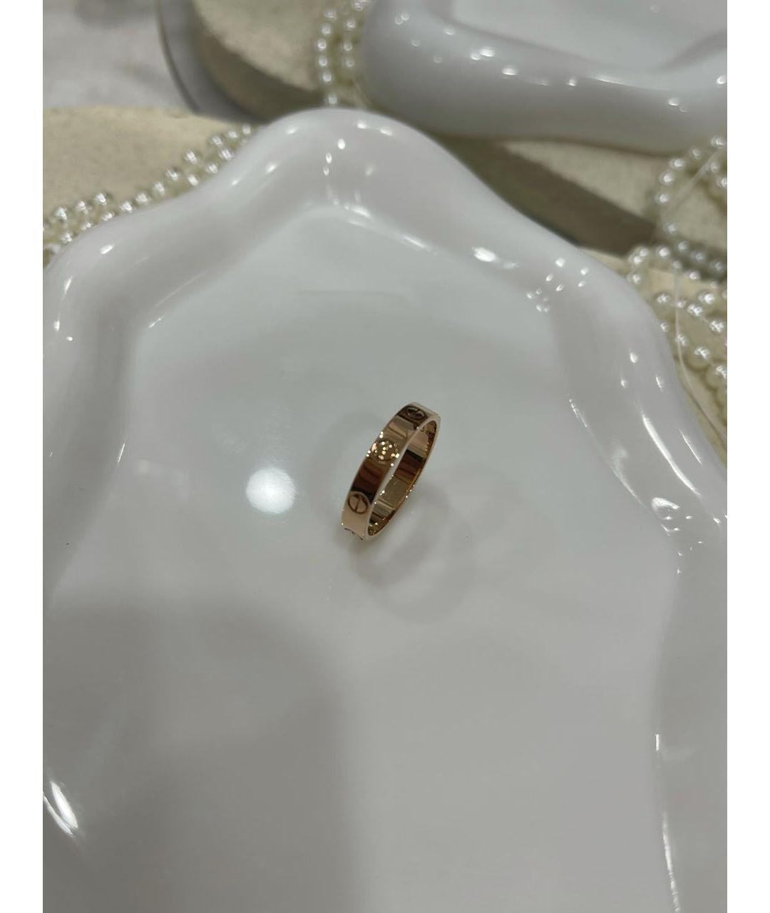 CARTIER Золотое кольцо из розового золота, фото 3