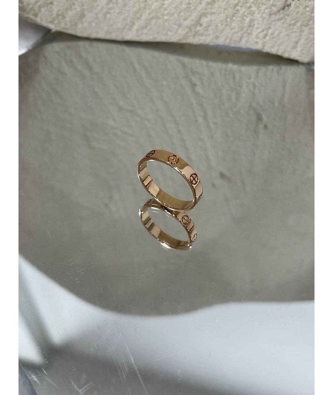 CARTIER Золотое кольцо из розового золота, фото 4
