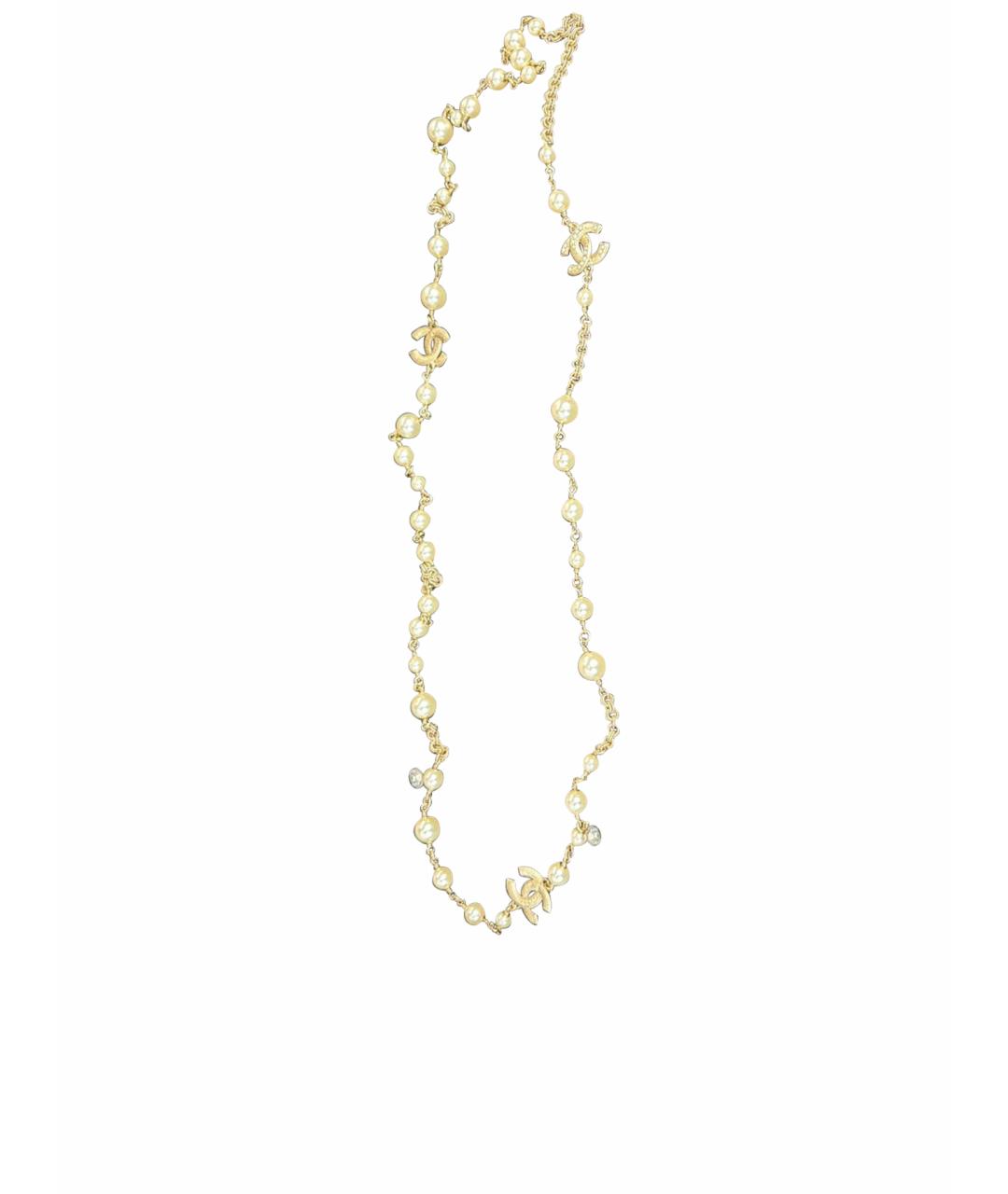 CHANEL Золотое колье, фото 1