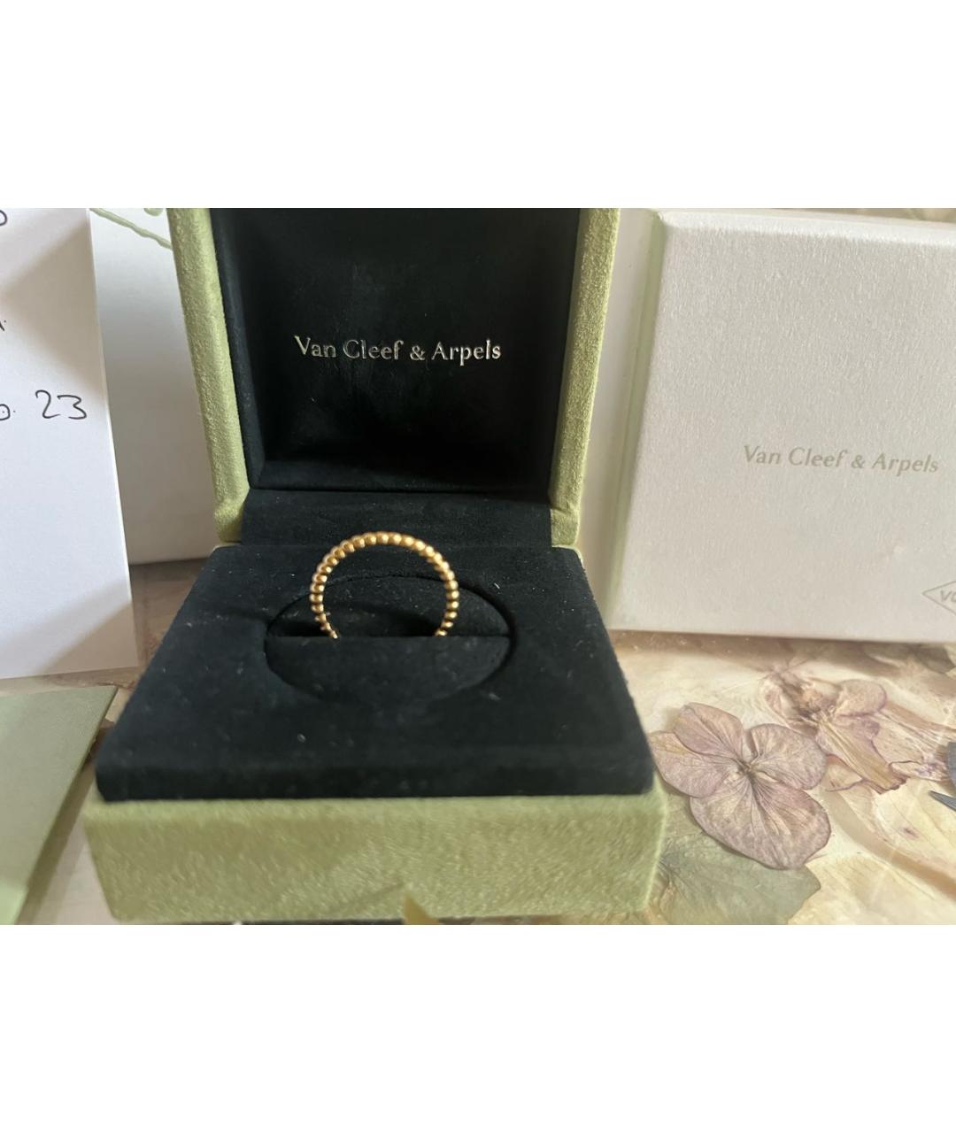 VAN CLEEF & ARPELS Золотое кольцо из желтого золота, фото 2