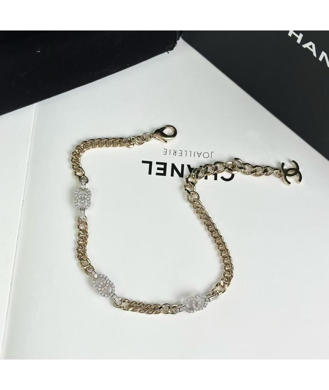 CHANEL Золотое колье, фото 4