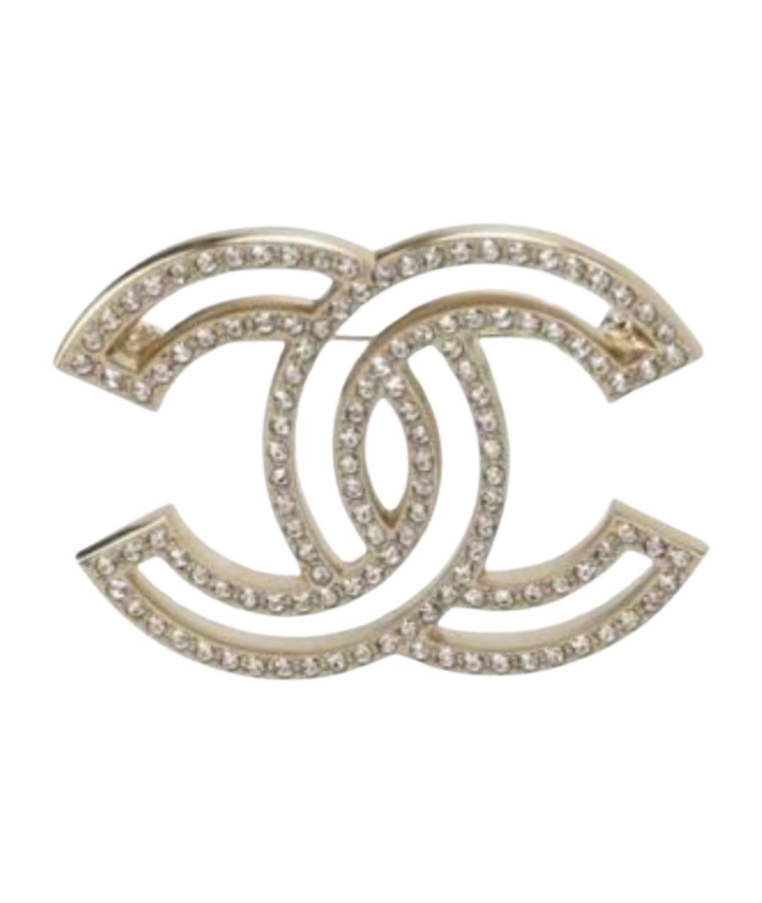 CHANEL Золотая булавка / брошь, фото 1