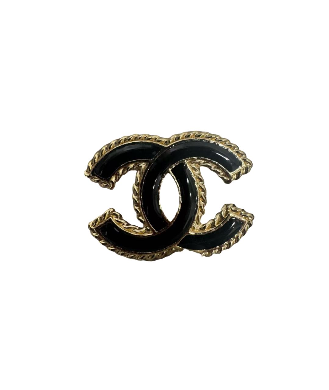 CHANEL Черная булавка / брошь, фото 1