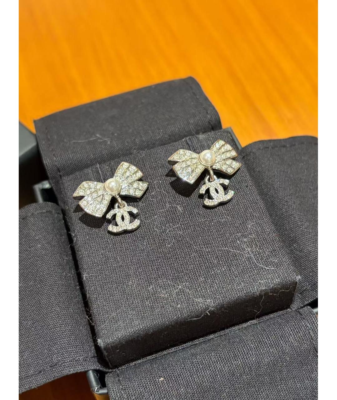 CHANEL Золотые серьги, фото 4